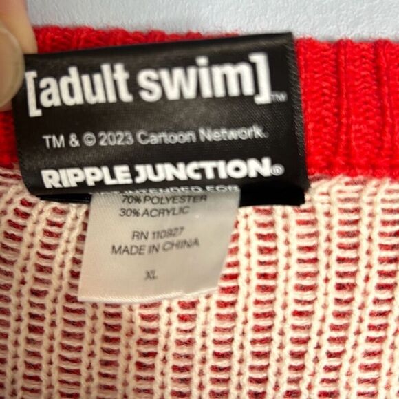 Rick and Morty Ugly Christmas Sweater Merry Rickmas XL Ripple Junction - Picture 4 of 6